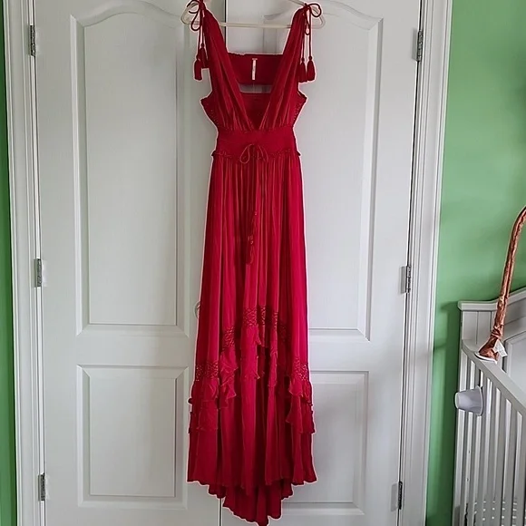 π FREE PEOPLE Santa Maria Maxi XL Love Potion bright pink - Picture 7 of 16